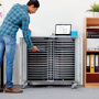 LapCabby UniCabby 32 Laptops or Chromebooks and Tablets up to 14" Horizontal Charging Trolley