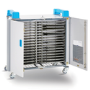 LapCabby UniCabby 32 Laptops or Chromebooks and Tablets up to 14" Horizontal Charging Trolley