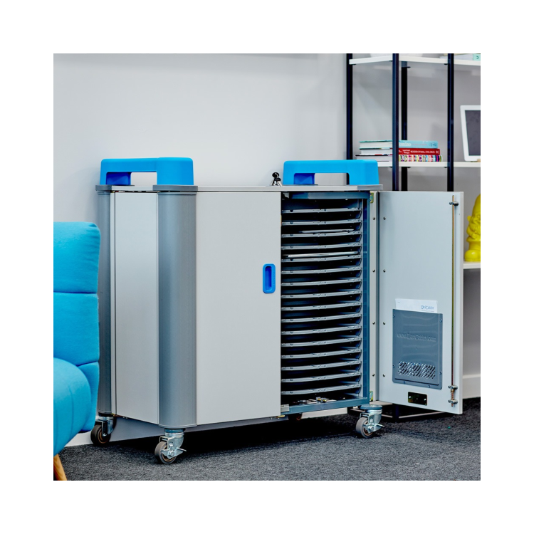 LapCabby UniCabby 32 Laptops or Chromebooks and Tablets up to 14" Horizontal Charging Trolley