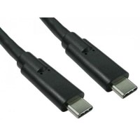 OEM 1 Meter USB C/USB C USB Cable USB 3.2 Gen 2 Black