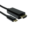 USB3C-HDMICAB4K OEM USB-C To HDMI Adapter 4K 60Hz Cable White