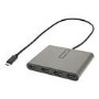 StarTech.com USB C to Quad HDMI Adapter USB-C to 4x HDMI Monitor Converter for Windows