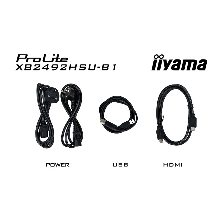 iiyama ProLite 24" IPS Full HD Height-Adjustable Monitor