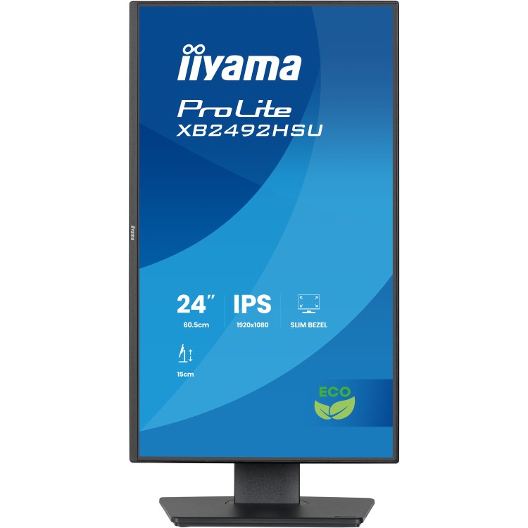 iiyama ProLite 24" IPS Full HD Height-Adjustable Monitor