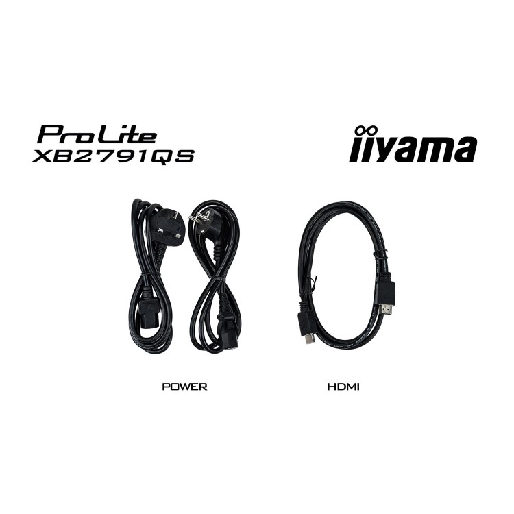 iiyama ProLite XB2791QS 27" IPS QHD Height-Adjustable Monitor