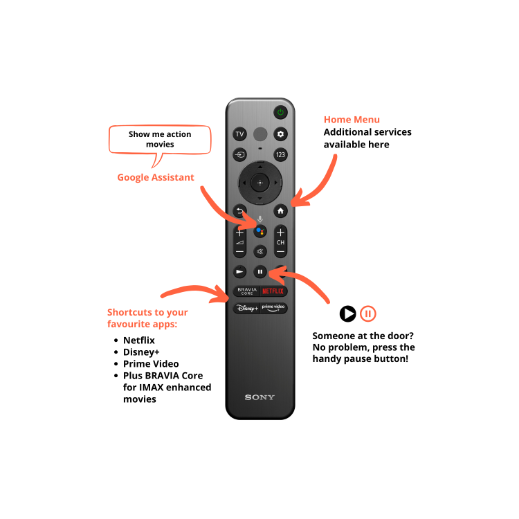 Sony XR48A90KU 48-Inch 4K OLED Smart TV  Google TV HDR & Dolby Vision