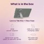 Lenovo Tab One 8.7" Luna Grey 64GB Wi-Fi Tablet + Clear Case