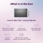 Lenovo Idea Tab 11" Luna Grey 128GB Wi-Fi Tablet with Pen