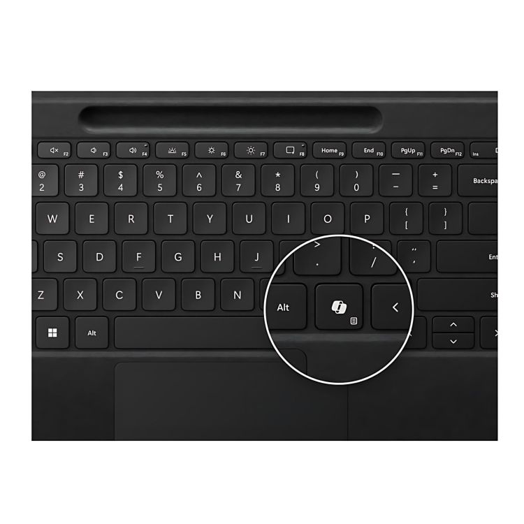 Microsoft Surface Pro Flex CoPilot Keyboard - Black
