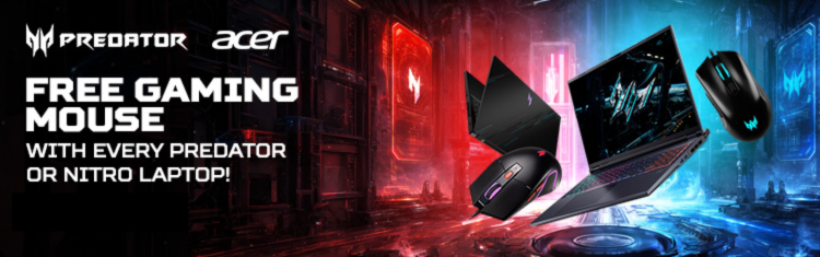 Acer Predator Free Mouse.