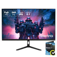 electriQ 24'' Fast IPS Full HD 240Hz Gaming Monitor