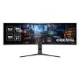 Refurbished electriQ 49'' VA Dual QHD 240Hz HDR400 UltraWide Curved USB-C Gaming Monitor