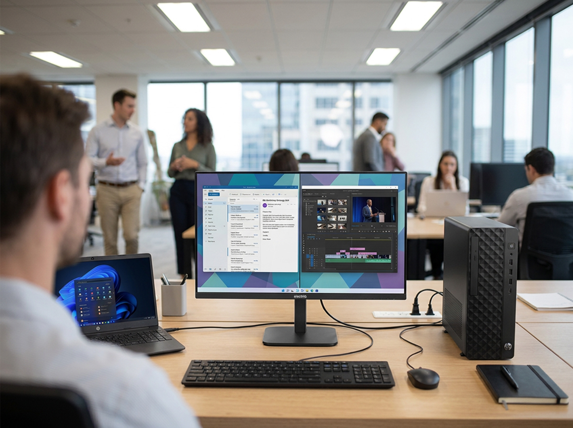 Crisp Full HD clarity for seamless multi-tasking