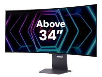 34 inch & above