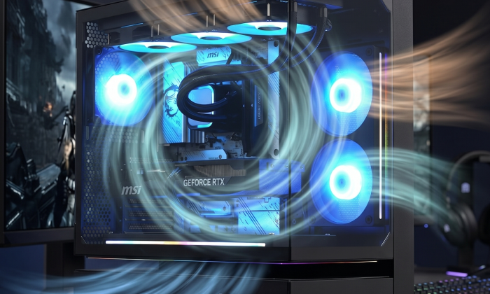 Cyclone Airflow Case: Optimised Thermal Management