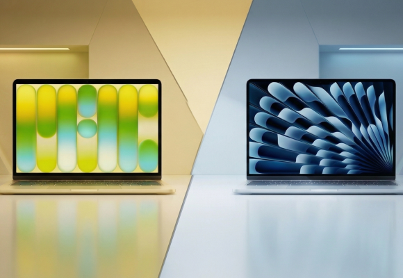 Side by side comparison of MacBook Neo and MacBook Air